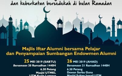 Majlis Iftar Alumni Bersama Pelajar dan Penyampaian Sumbangan Endowmen Alumni