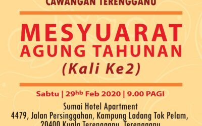 2ND Annual General Meeting  PAUTM – Terengganu Branch