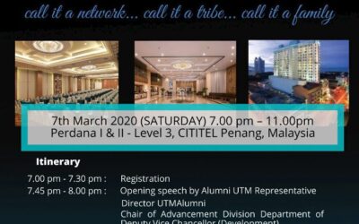 MAJLIS MAKAN MALAM RECONNECT DAN NETWORK UTM ALUMNI 2020 – BAB PULAU PINANG